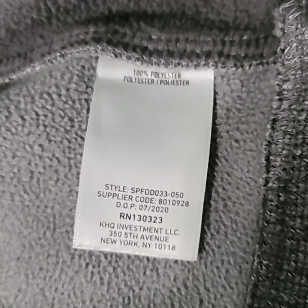 Spyder Boundless 1/4‎ Zip Pullover Grey Jacket Men's L NWOT Condition